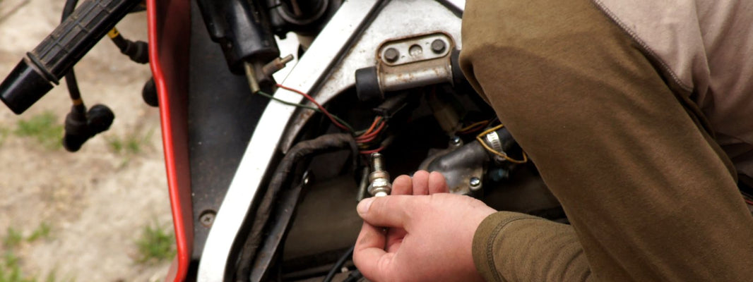 Nettoyer bougie moto