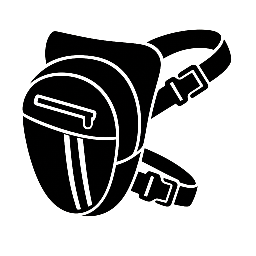 sacoches jambe moto cuir textile imperméables