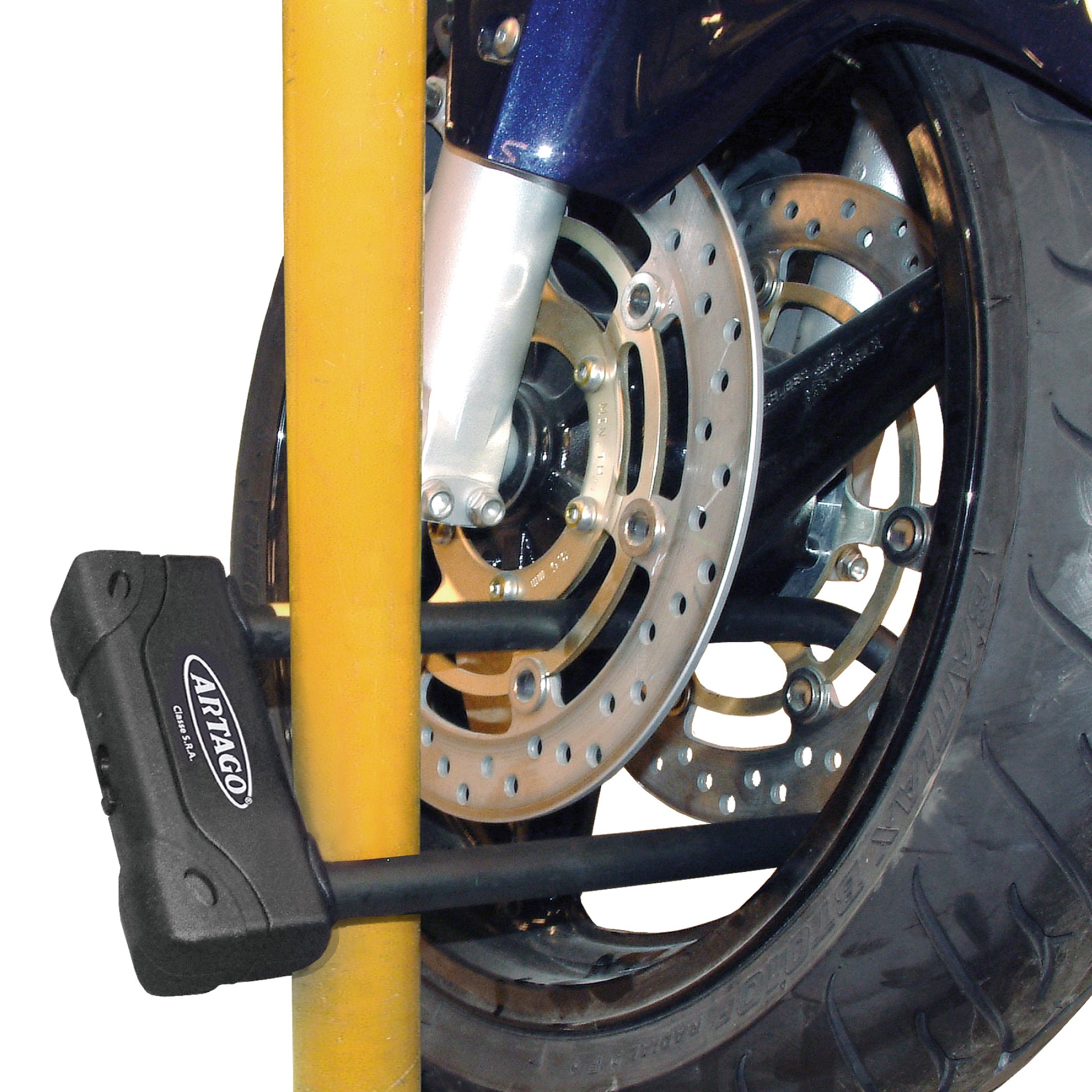 Antivol-moto-u-classe-sra-artago-fixation