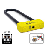 Antivol moto U SRA 85x300mm - Vignette | Boutique biker