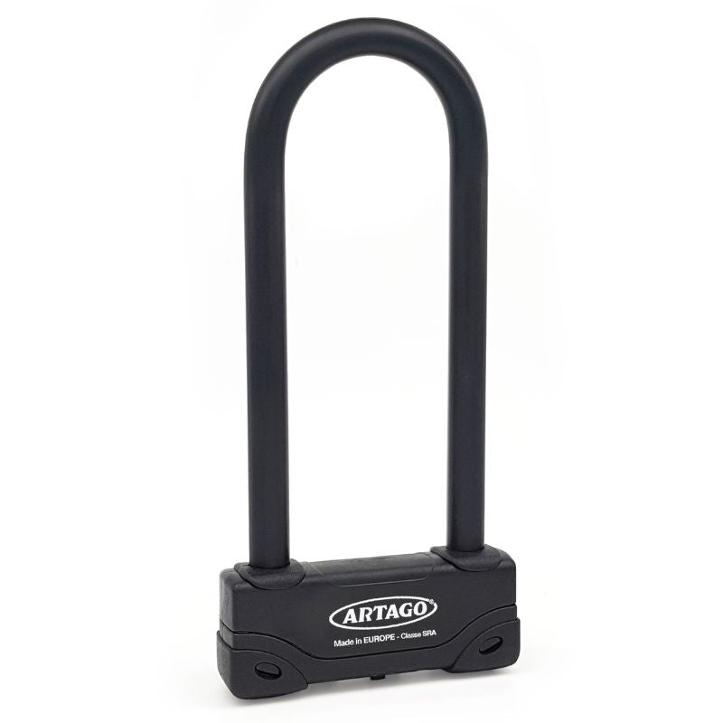Antivol moto U SRA Artago 310mm en acier trempé haute sécurité homologué pour scooter ou moto
