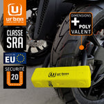 Antivol moto U SRA 120x125 mm - Vignette | Boutique biker