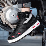 Sneakers da moto - Nero e rosso - Vignette | Boutique biker