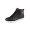 basket moto homme noire homologuée CE Tucano Urbano Marty en cuir imperméable avec protection malléole