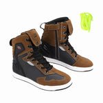 Sneakers da motociclista marroni Ravix - Vignette | Boutique biker