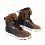 Sneakers da motociclista marroni Ravix - Vignette | Boutique biker