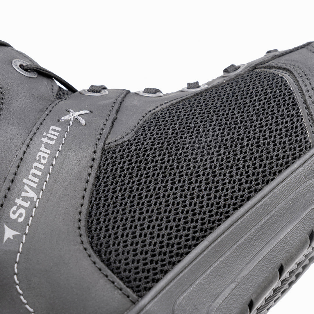 Basket-moto-stylmartin-atom-noire-respirante-urbaine-perfore
