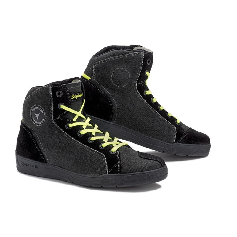 Basket-moto-stylmartin-shadow-homme-femme-urbaine-certifiee-ce-fluo
