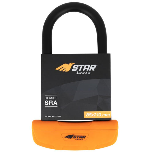 Bloque-disque-moto-SRA-85x210mm-Star-Locks-orange