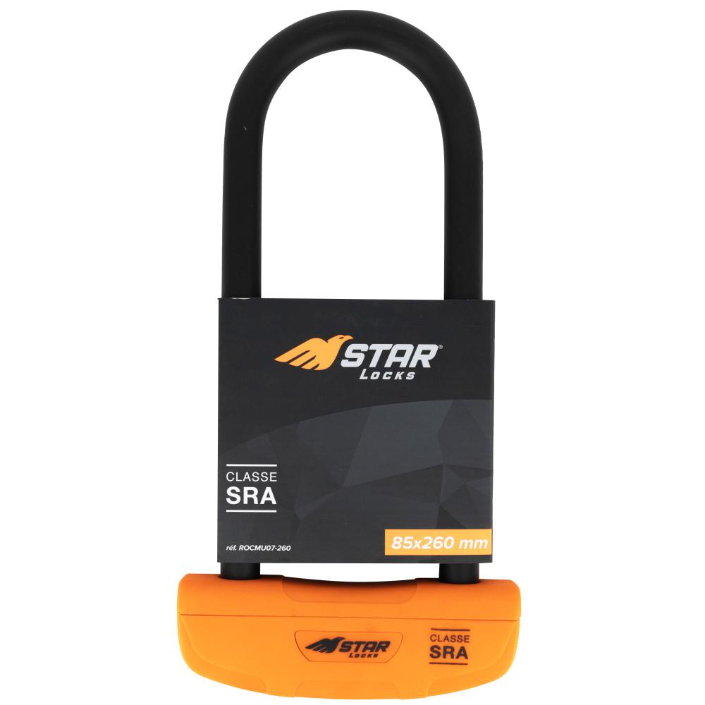 Bloque-disque-moto-SRA-85x260mm-Star-Locks-orange