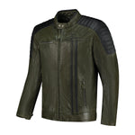 Giacca da motociclista da uomo A - Giacca verde Cooper - Vignette | Boutique biker