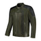 Blouson cuir homme moto vintage vert Rusty Stitches Cooper