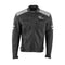 Blouson moto cuir Rusty Stitches Jari noir homme homologué CE AA avec protections