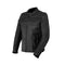 blouson moto en cuir noir Enfield pour homme, style vintage avec protections CE épaules et coudes, adapté toutes saisons