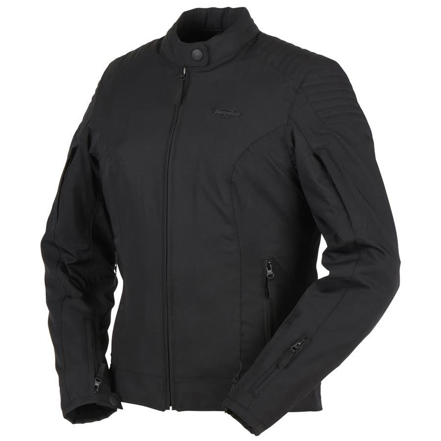 blouson moto Furygan Jody pour femme noir avec protections CE et ventilation pour toutes saisons
