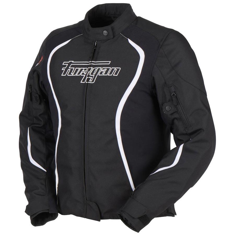 blouson moto Furygan Odessa textile pour femme noir avec protections CE et doublure amovible pour un usage 4 saisons