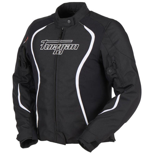 blouson moto Furygan Odessa textile pour femme noir avec protections CE et doublure amovible pour un usage 4 saisons