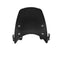 Bulle moto noire mate pour BMW – design sobre et montage universel