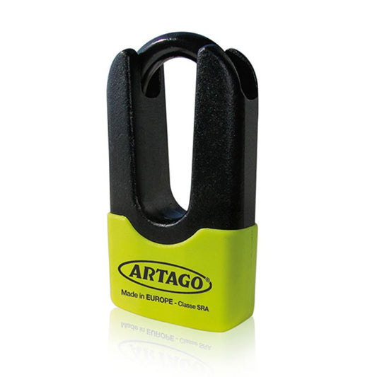 Cadenas antivol moto SRA Artago 14.5mm en acier trempé haute sécurité pour chaîne ou antivol scooter