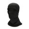 Cagoule de moto noire pour motard, protection intégrale contre le vent et le froid