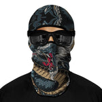 Passamontagna da moto - drago giapponese - Vignette | Boutique biker