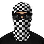 Passamontagna da moto - Bandiera a scacchi - Vignette | Boutique biker