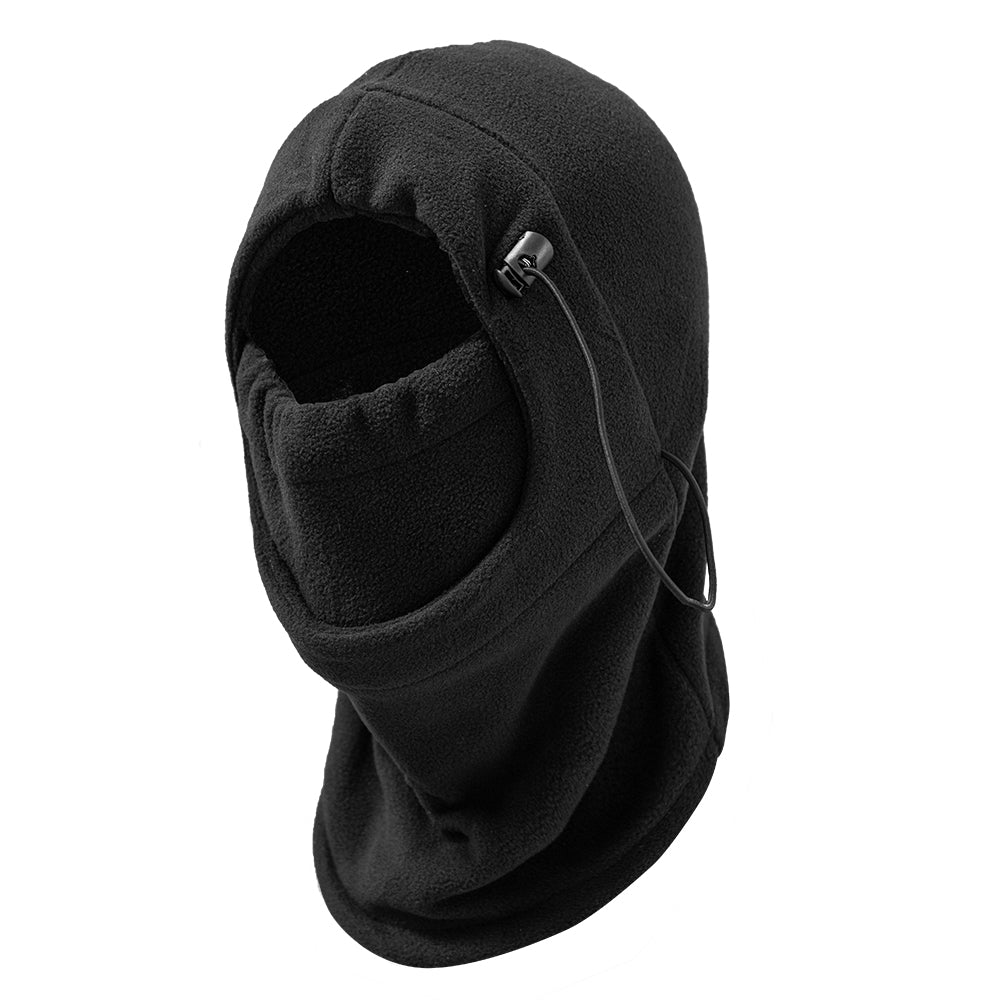 Cagoule moto polaire S-Line avec hublot, coupe-vent et isolation thermique pour protection optimale contre le froid et le vent lors des trajets moto d’hiver