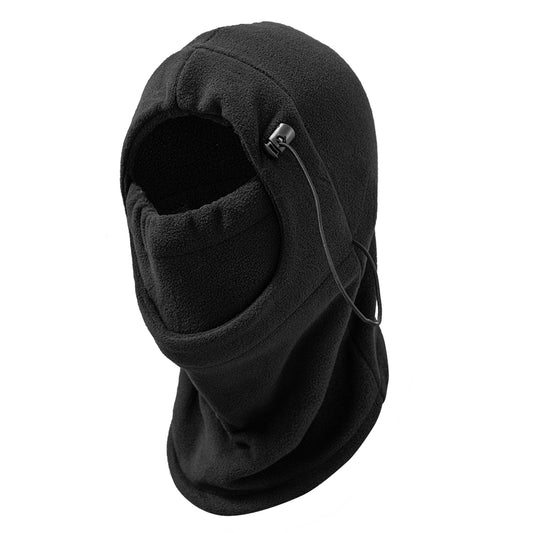 Cagoule moto polaire S-Line avec hublot, coupe-vent et isolation thermique pour protection optimale contre le froid et le vent lors des trajets moto d’hiver