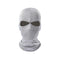 Cagoule moto gris clair en polyester respirant pour motard urbain
