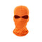 Cagoule moto orange haute visibilité en polyester respirant