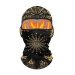 Passamontagna da moto - Rosetta dorata - Vignette | Boutique biker