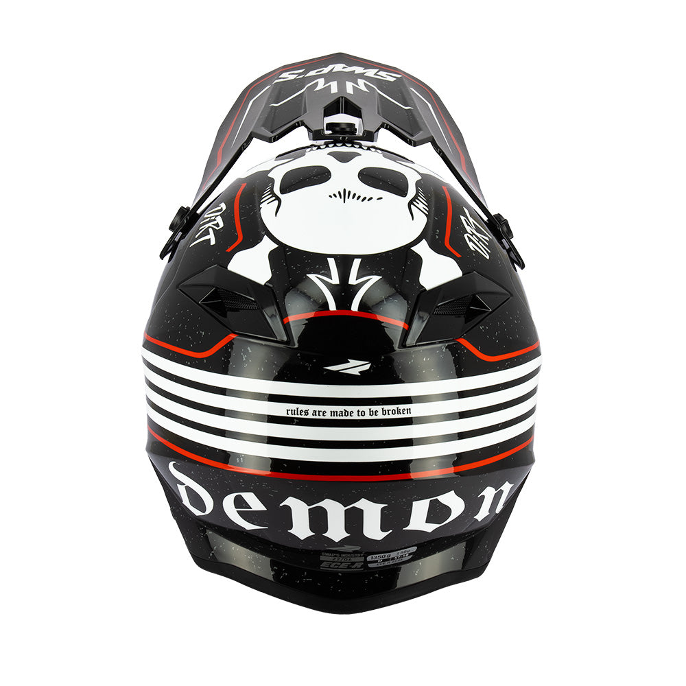 Casque-cross-noir-dos