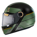 Casque intégral moto - Jarama vert kaki brillant - Vignette | Boutique biker