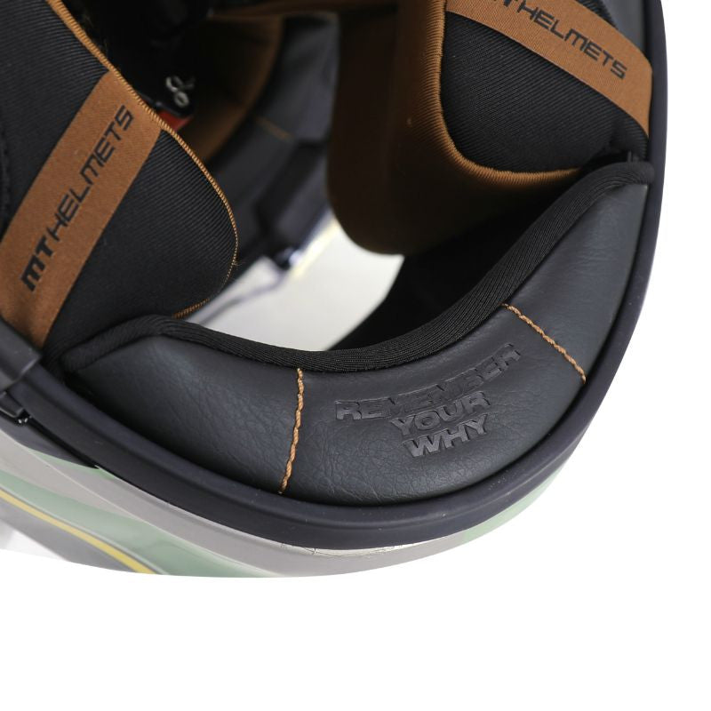 Casque-integral-mt-jarama-vert-kaki-brillant-mentonniere