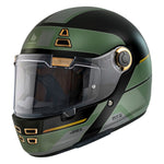 Casque intégral moto - Jarama vert kaki brillant - Vignette | Boutique biker