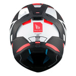 Casque intégral moto - Stinger noir blanc rouge mat - Vignette | Boutique biker