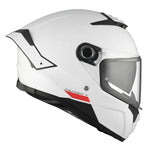 Casque intégral moto - Thunder blanc brillant - Vignette | Boutique biker