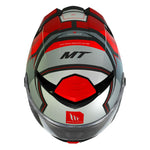 Casque intégral moto - Thunder gris rouge mat - Vignette | Boutique biker