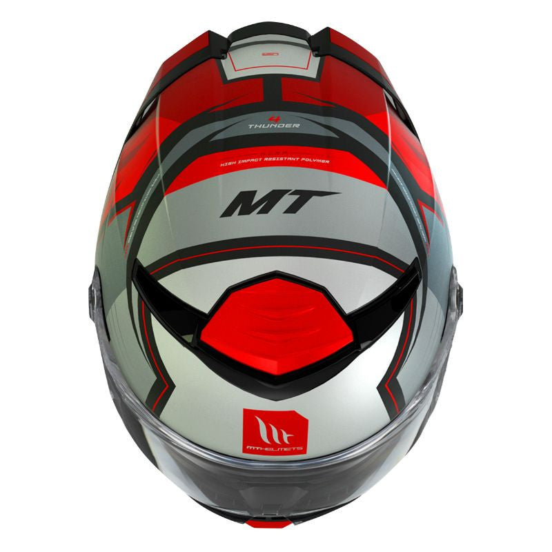 Casque-integral-mt-thunder-gris-rouge-mat-dessus