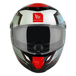 Casque intégral moto - Thunder gris rouge mat - Vignette | Boutique biker