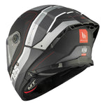 Casque intégral moto - Thunder noir gris mat - Vignette | Boutique biker