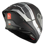 Casque intégral moto - Thunder noir gris mat - Vignette | Boutique biker