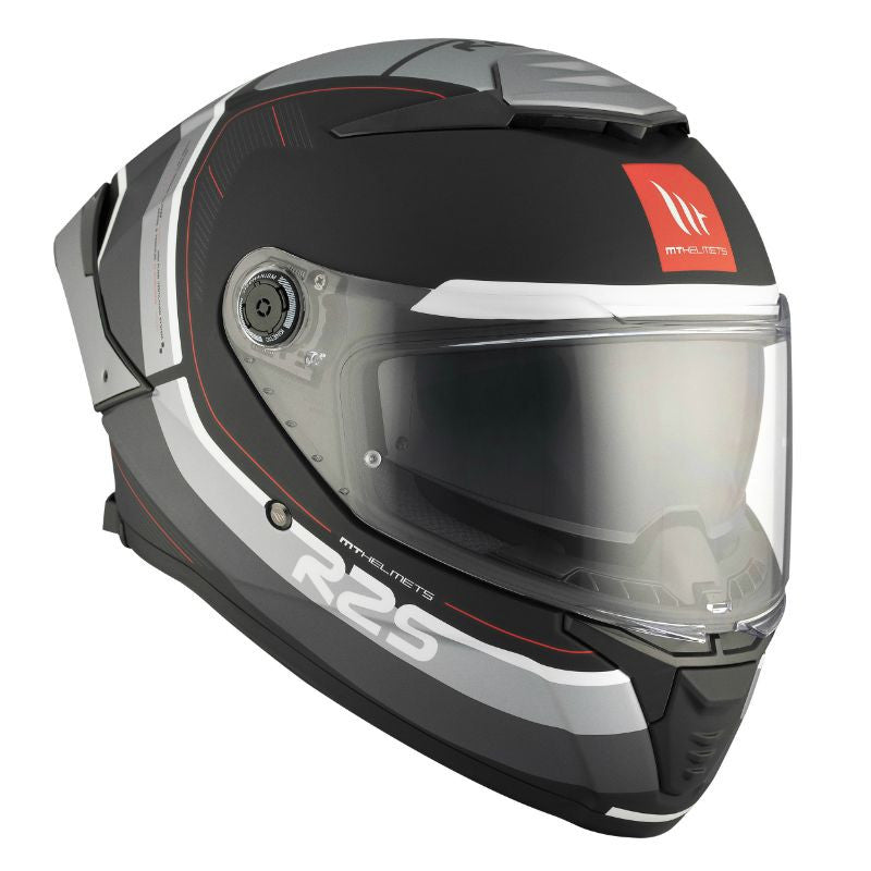 Casque-integral-mt-thunder-noir-gris-mat-profil