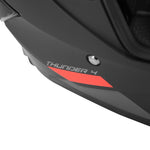Casque intégral moto - Thunder uni noir mat - Vignette | Boutique biker