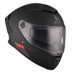 Casque intégral moto - Thunder uni noir mat - Vignette | Boutique biker