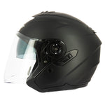 Casque jet moto - E-Tech Noir - Vignette | Boutique biker