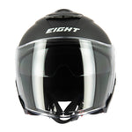 Casque jet moto - E-Tech Noir - Vignette | Boutique biker