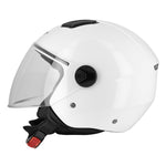 Casque jet moto - Leov LV Blanc - Vignette | Boutique biker