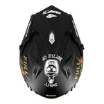Casque jet moto - Trooper Full Gaz Noir et Or - Vignette | Boutique biker