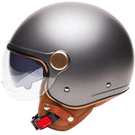 Casque jet moto - Grasse Gris Mat - Vignette | Boutique biker